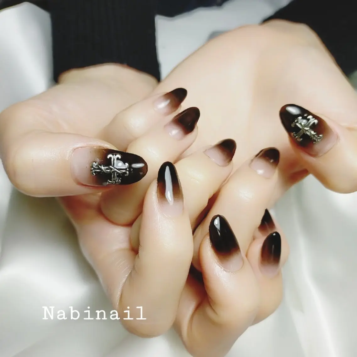 ネイル グラデーション ハンドネイル 西日暮里 Nabinailのネイルデザイン