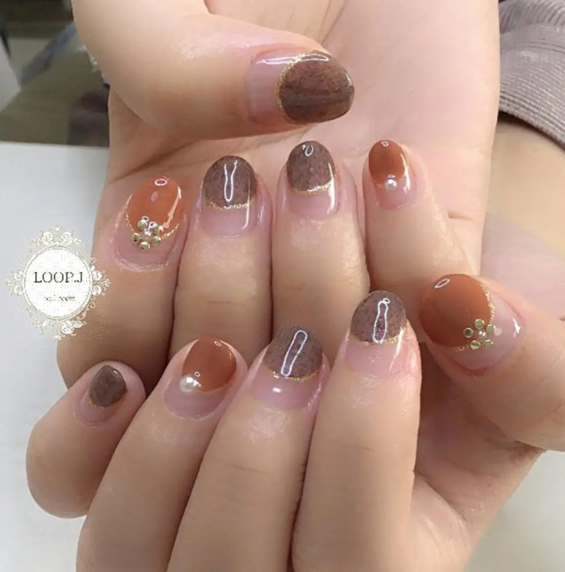 ネイル ハンドネイル おおくぼ めぐみのネイルデザイン