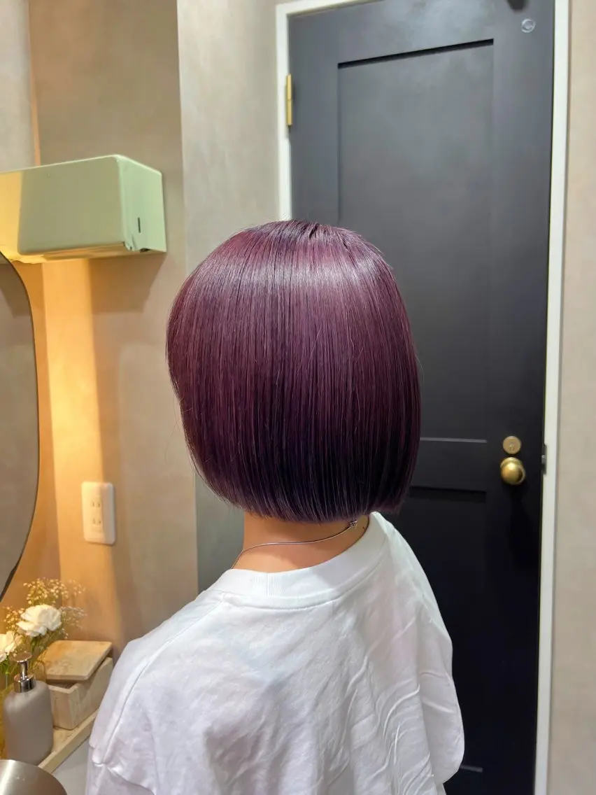 ショート ボブ 長田 すみれ子のヘアスタイル