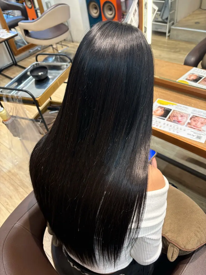 ロング エクステ 透明感カラー 🧚‍♂️さえのヘアスタイル