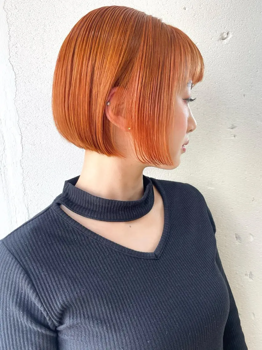 ショート ヘアカラー ショート✨ボブ✨代表 新田見美仁のヘアスタイル