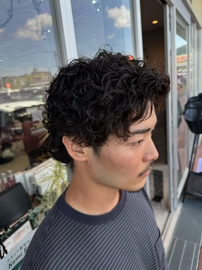 メンズ 吉田 剛のヘアスタイル