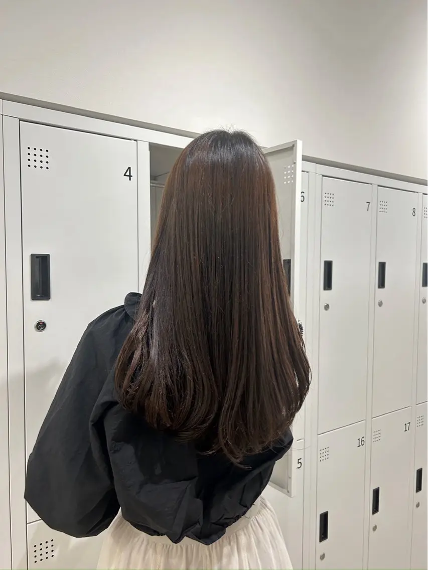 カラー ヘアカラー 松本 ゆらのヘアスタイル