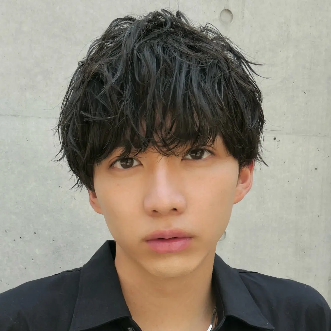 🌿メンズカット+シャドウパーマ+眉カット付き¥15400→¥11000の写真