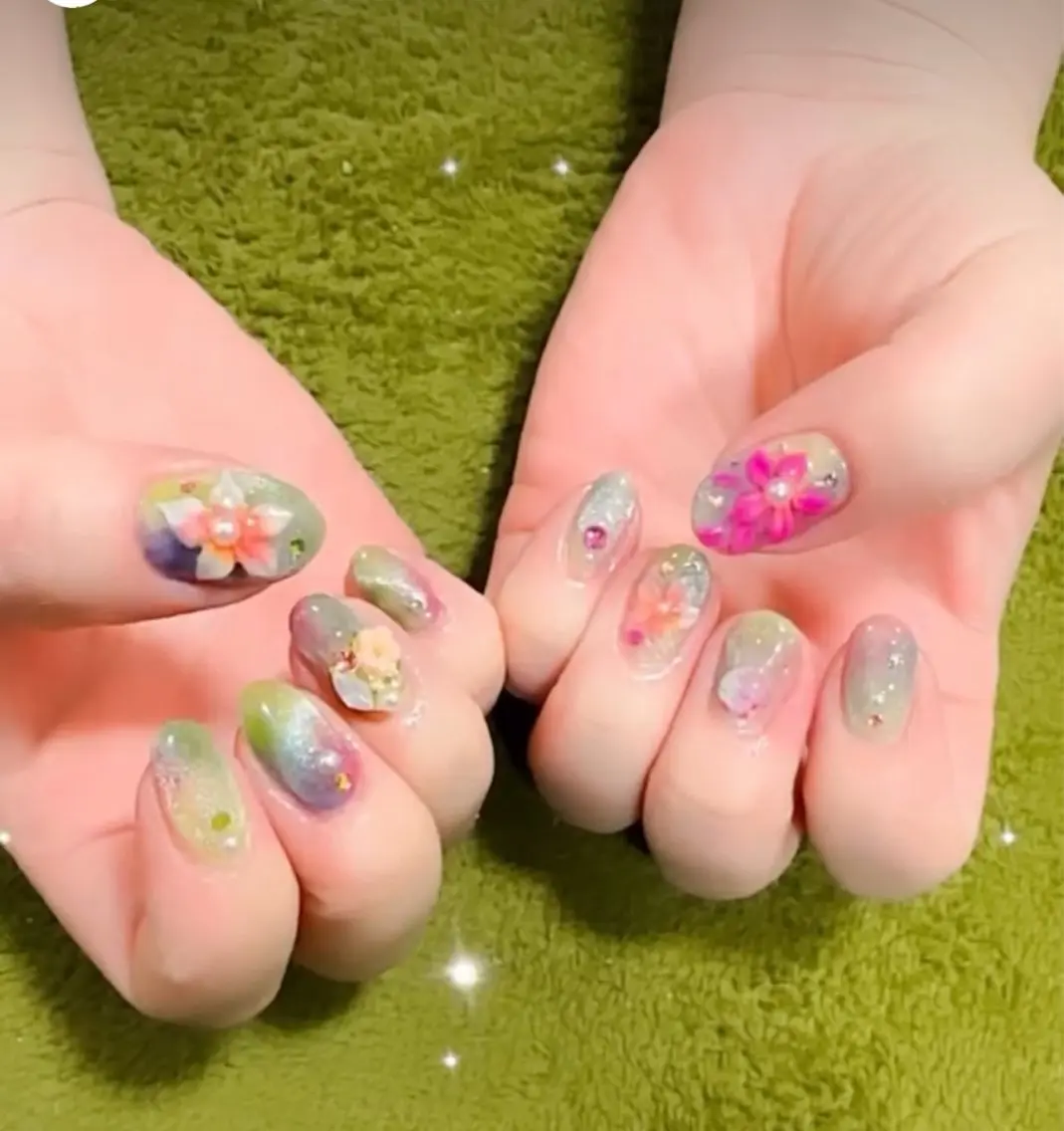 ネイル ハンドネイル フットネイル MiiiNail ﾐｰﾈｲﾙのネイルデザイン