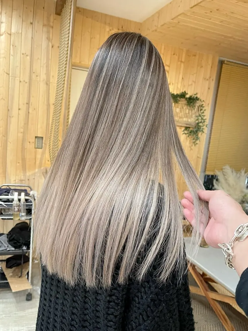 ロング カット ヘアカラー 谷山銀二郎/ 副店長のヘアスタイル