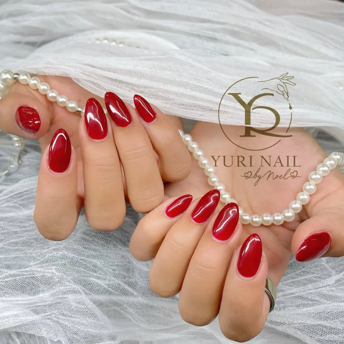 ネイル チークネイル フットネイル フレンチネイル グラデーション キラキラネイル ハンドネイル フットネイル YURI Nail Funabashiのネイルデザイン