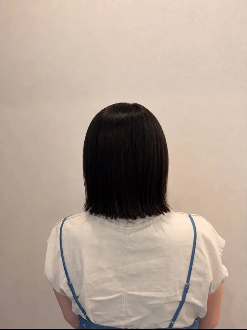 ミディアム トリートメント bisou kumiのヘアスタイル