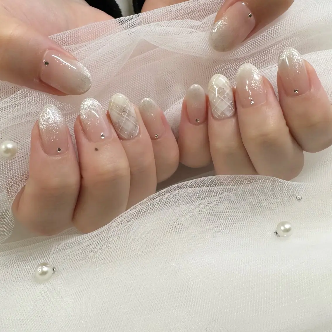 ネイル ジェルネイル 東 千夏のネイルデザイン