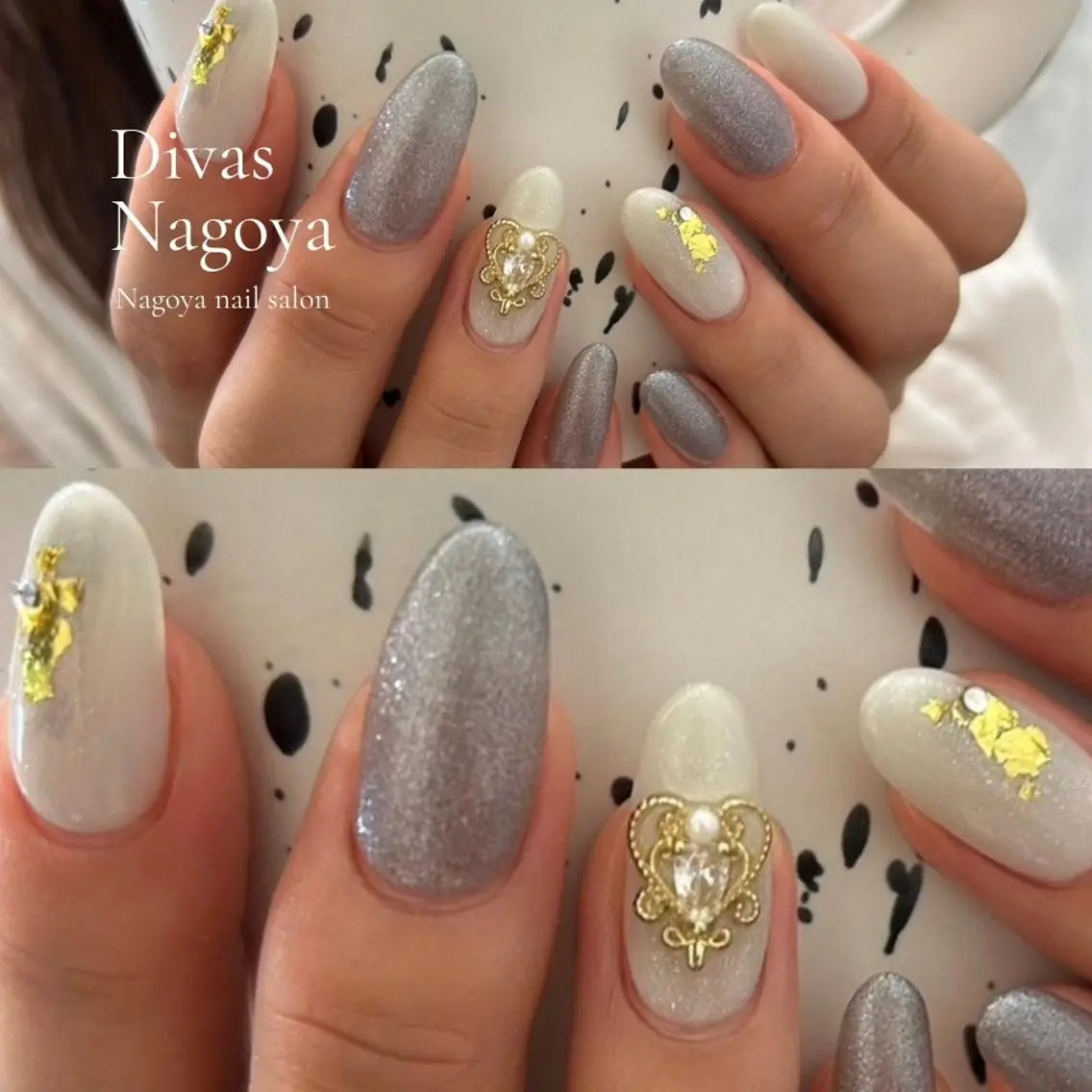 ネイル アートネイル 韓国ネイル マットネイル ミラーネイル ニュアンスネイル 💕D.d nail Hideyo🌸のネイルデザイン
