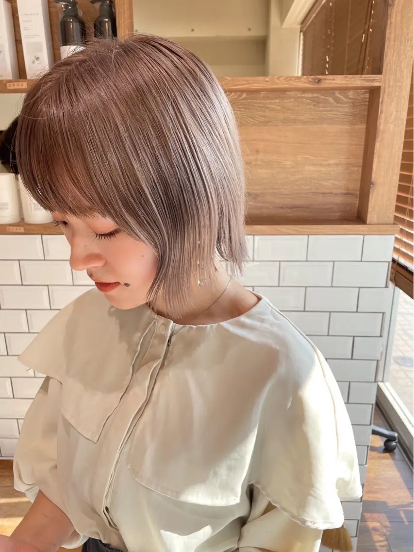 ダブルカラー💫 （ブリーチ込み)の写真