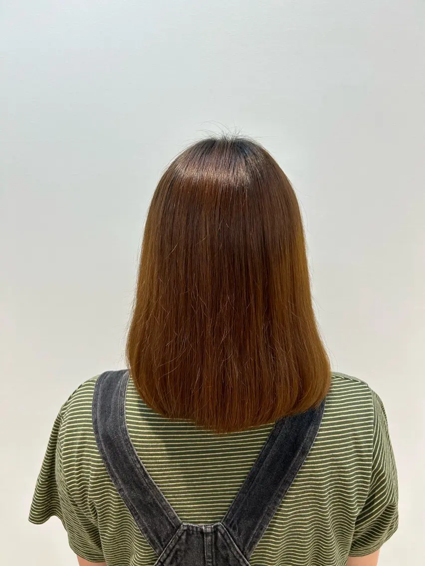 ミディアム c& ちはるのヘアスタイル