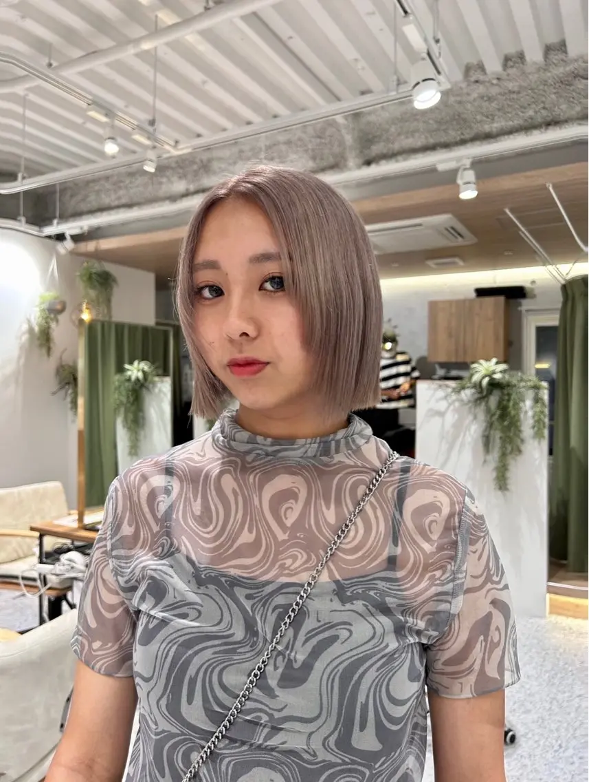 ショート ヘアカラー hair&eye🎀 /momoKaのヘアスタイル