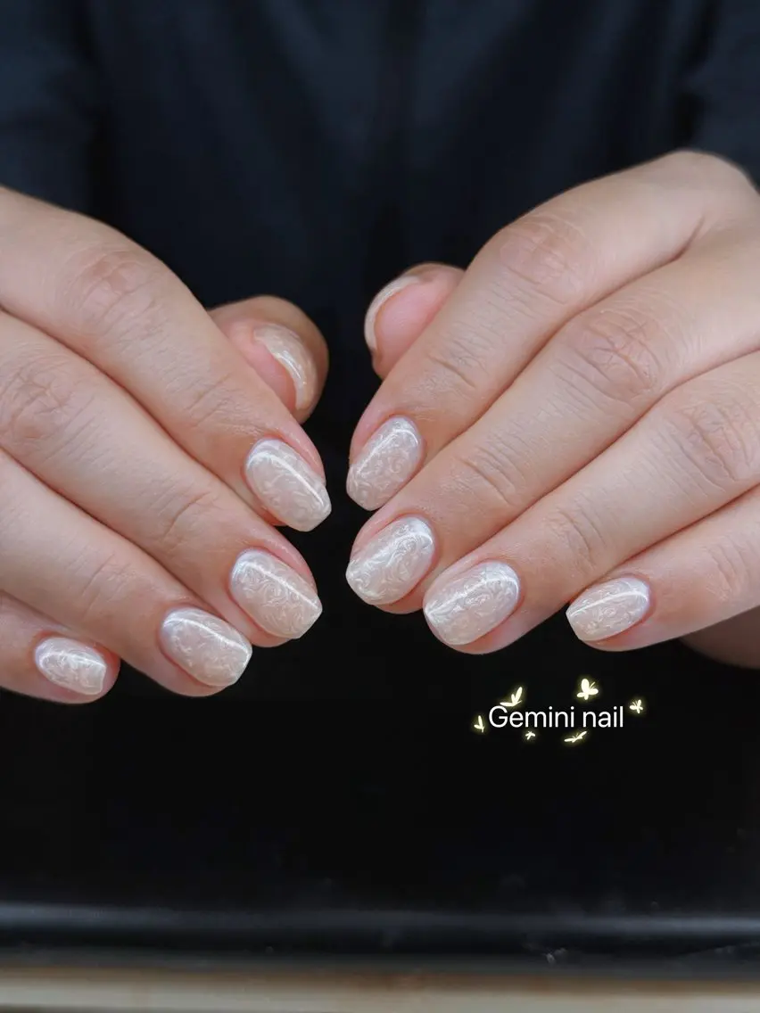 ネイル ワンカラーネイル Gemini nail.Yukiのネイルデザイン