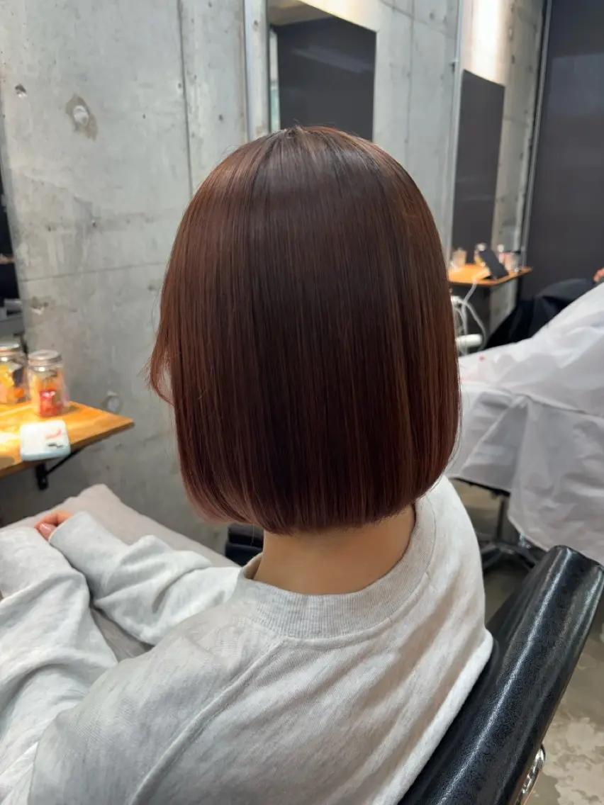 ミディアム Lowha ageo maiのヘアスタイル