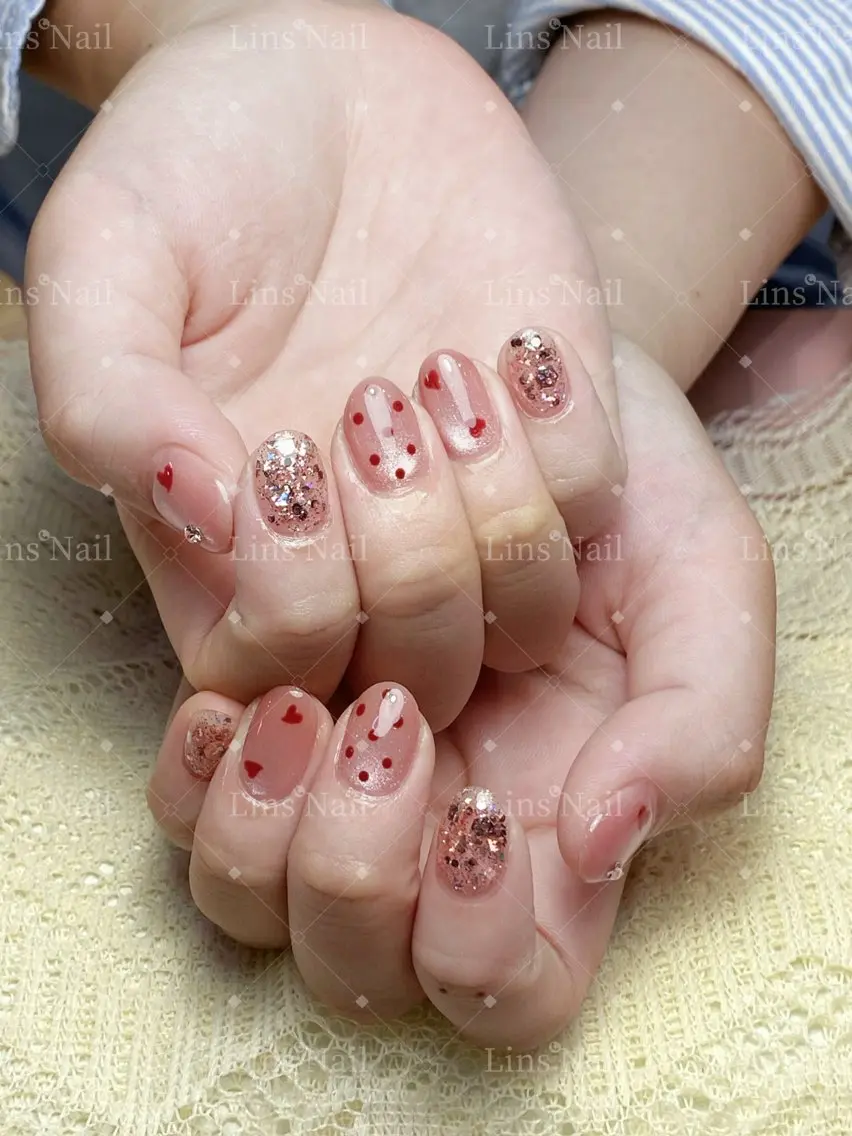 ネイル ハンドネイル Lins Nailのネイルデザイン
