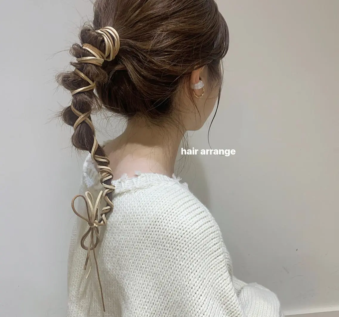 ヘアアレンジ ブリーチなしWカラー /レイヤー🎀マリノのヘアスタイル