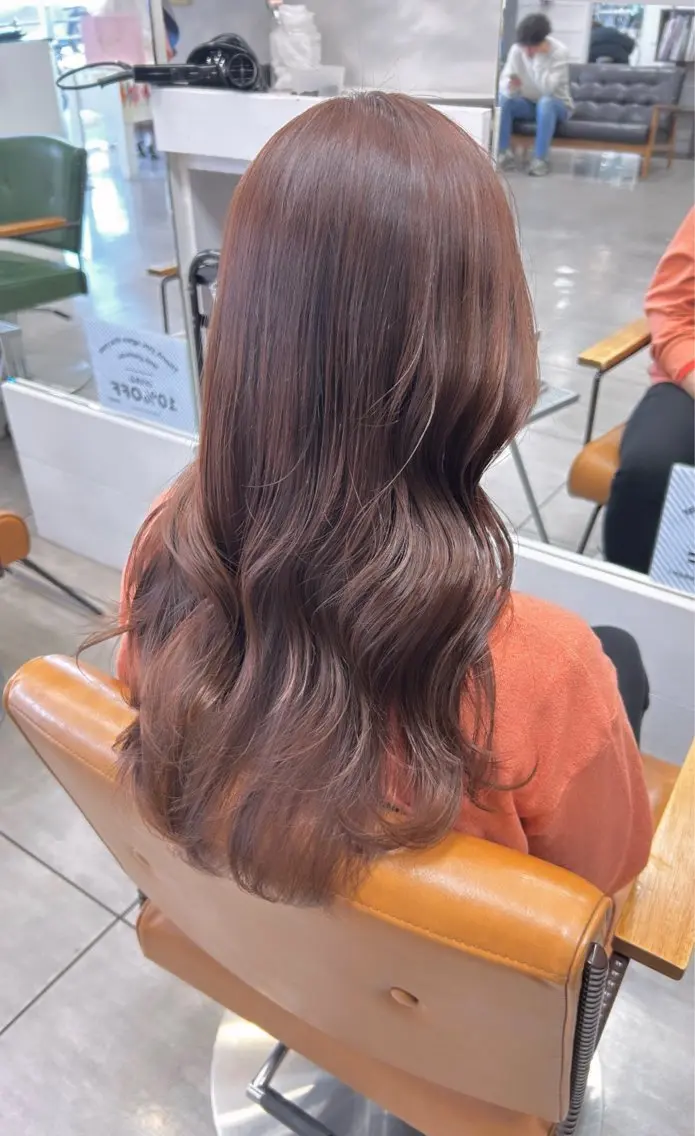 ロング ヘアカラー 🫧艶髪カラー🫧 森本くるみのヘアスタイル