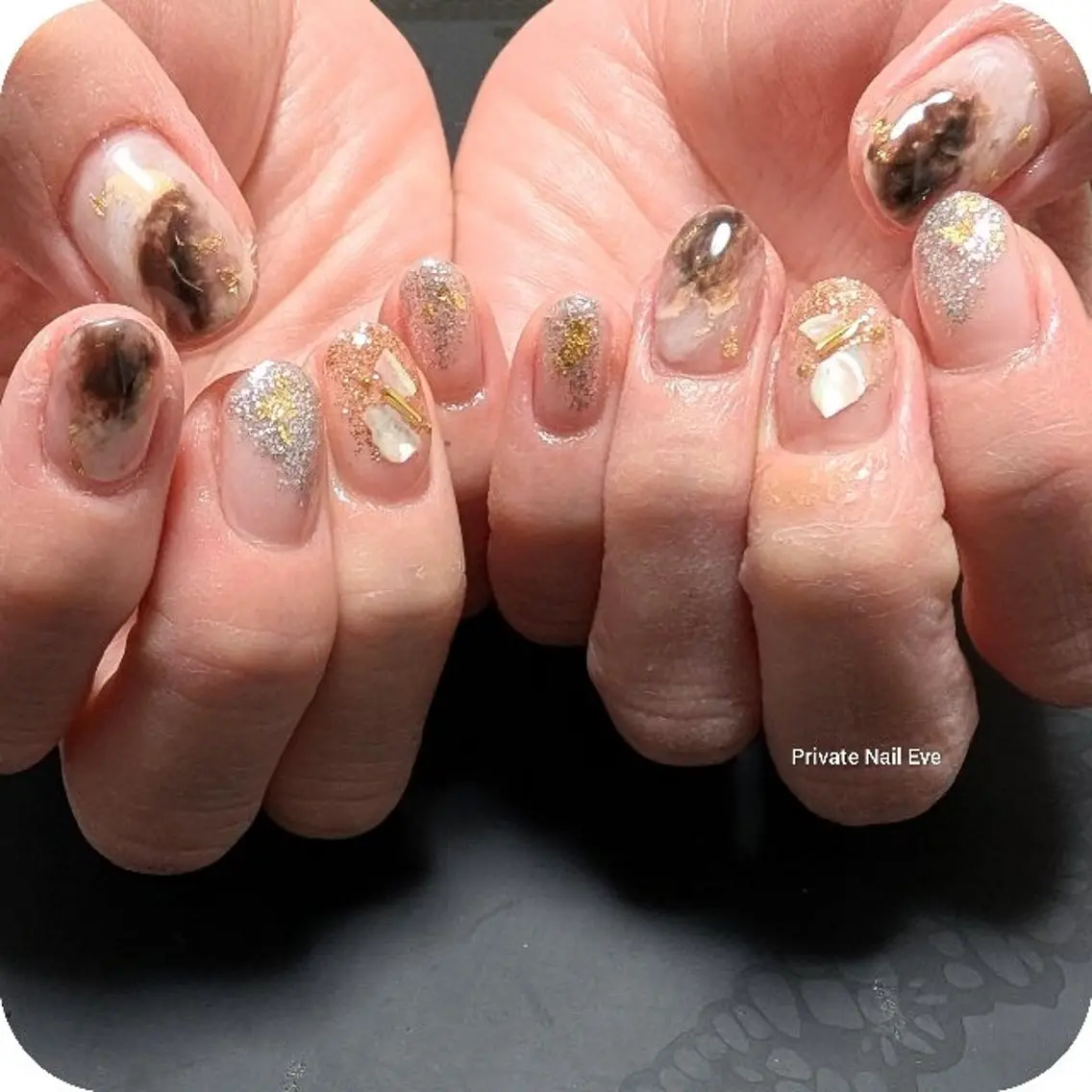 ネイル ニュアンスネイル ハンドネイル ネイル junkoのネイルデザイン