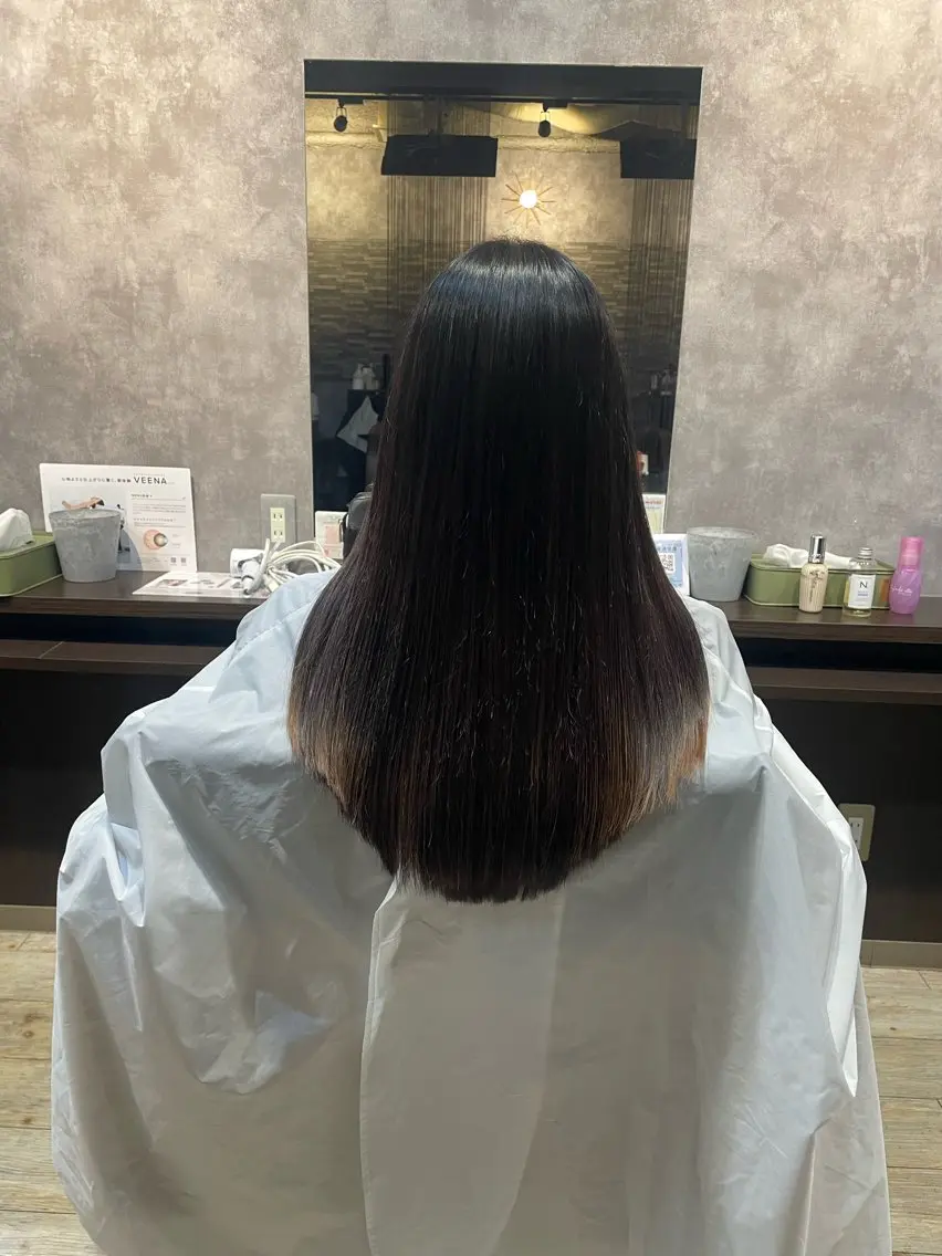 ロング レイヤーカット ロング cuore_ miriのヘアスタイル