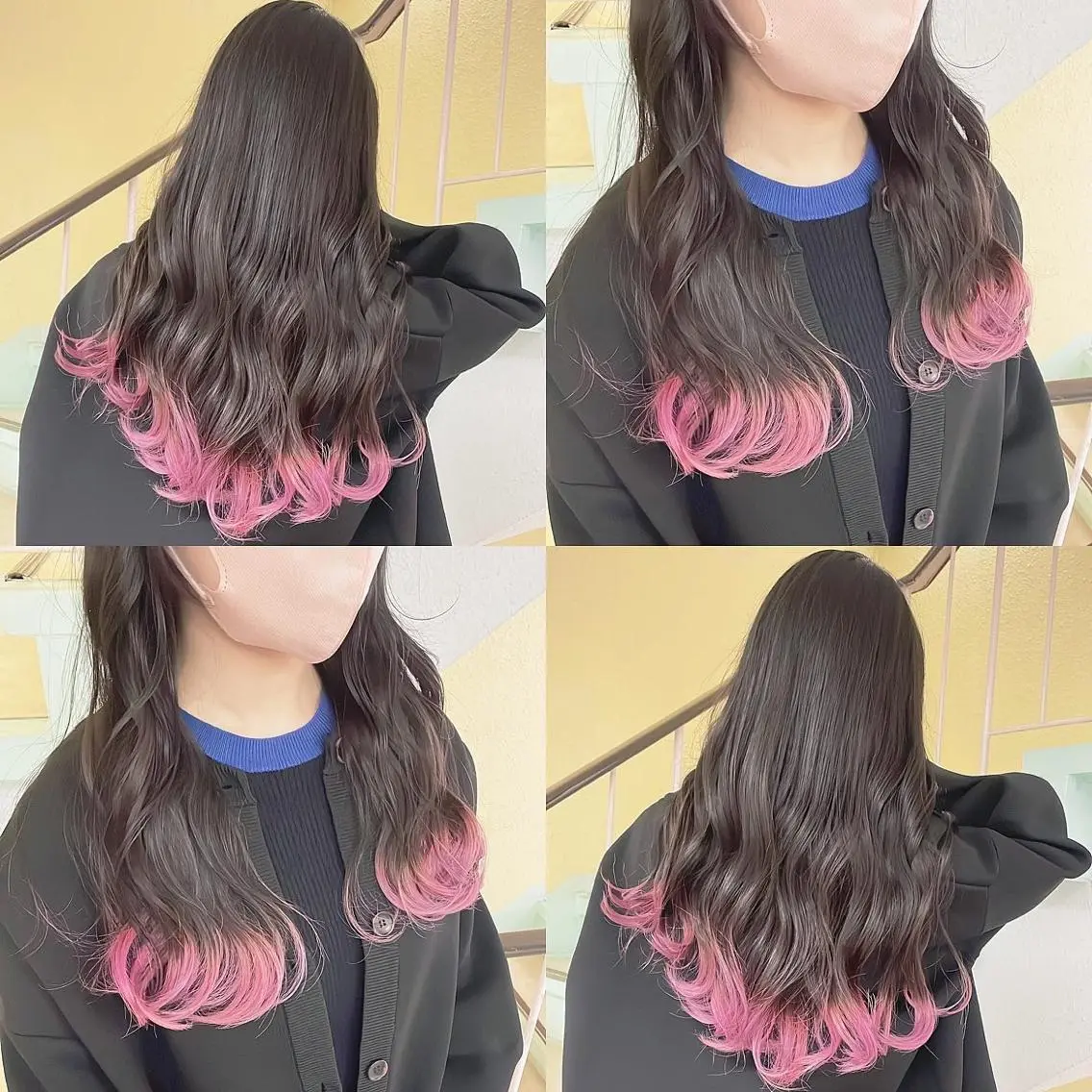 カラー ヘアカラー トリートメント 渋谷:インナーカラー ／🍒エリカ🍒のヘアスタイル