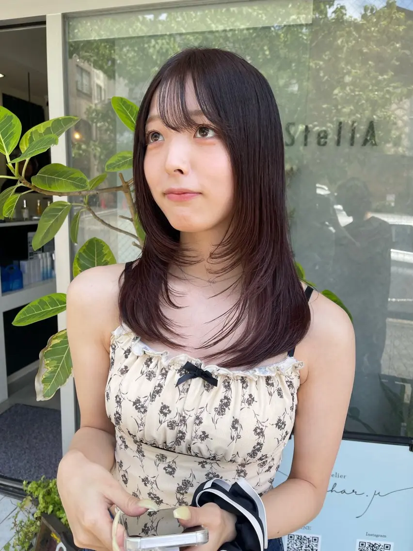 ミディアム カット アートディレクター ワダヒサノリのヘアスタイル