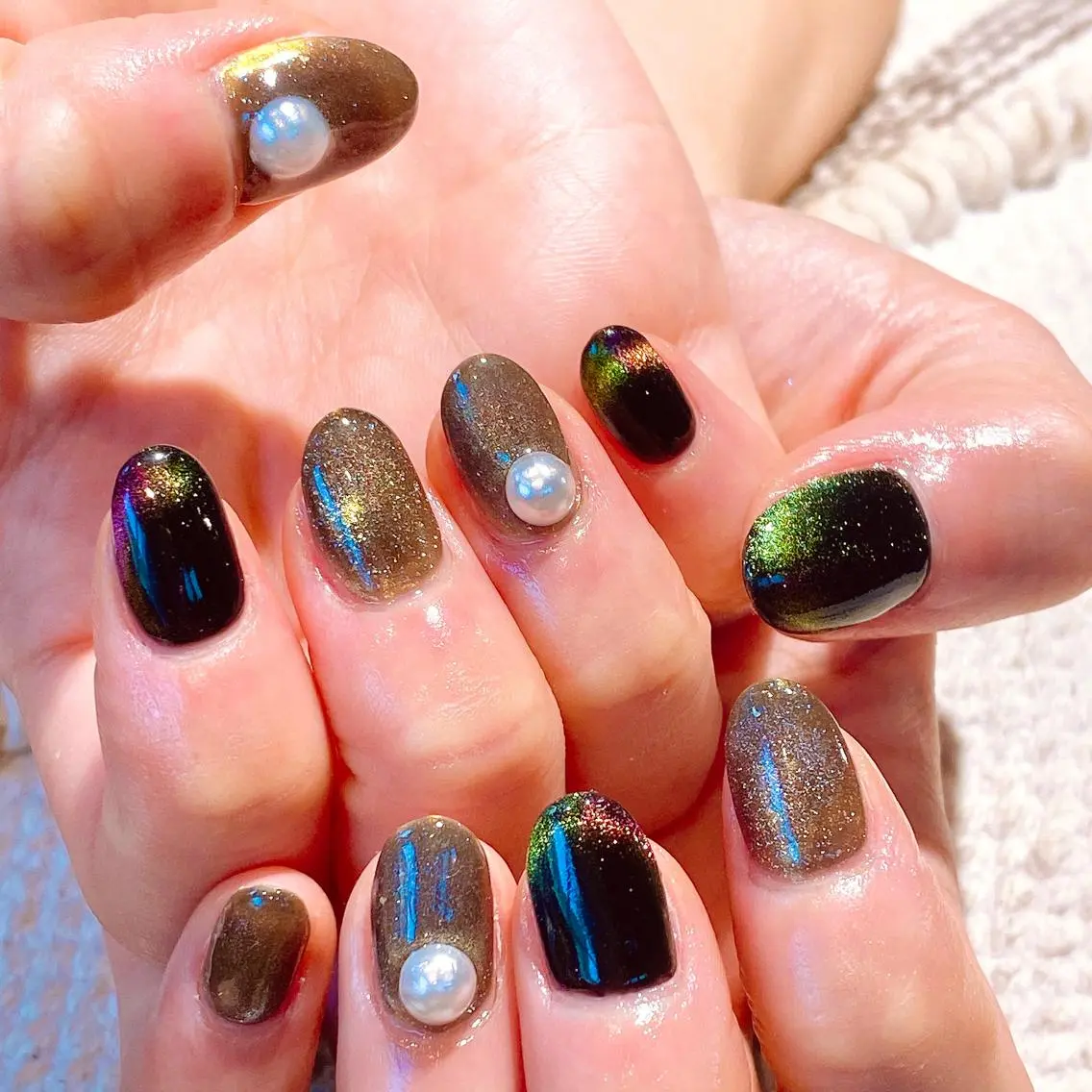 ネイル ハンドネイル megu  / sōko nailのネイルデザイン