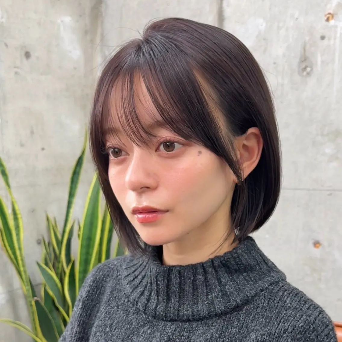 ショート カラー レイヤー🐑髪質改善 顔周りカット/みきとのヘアスタイル