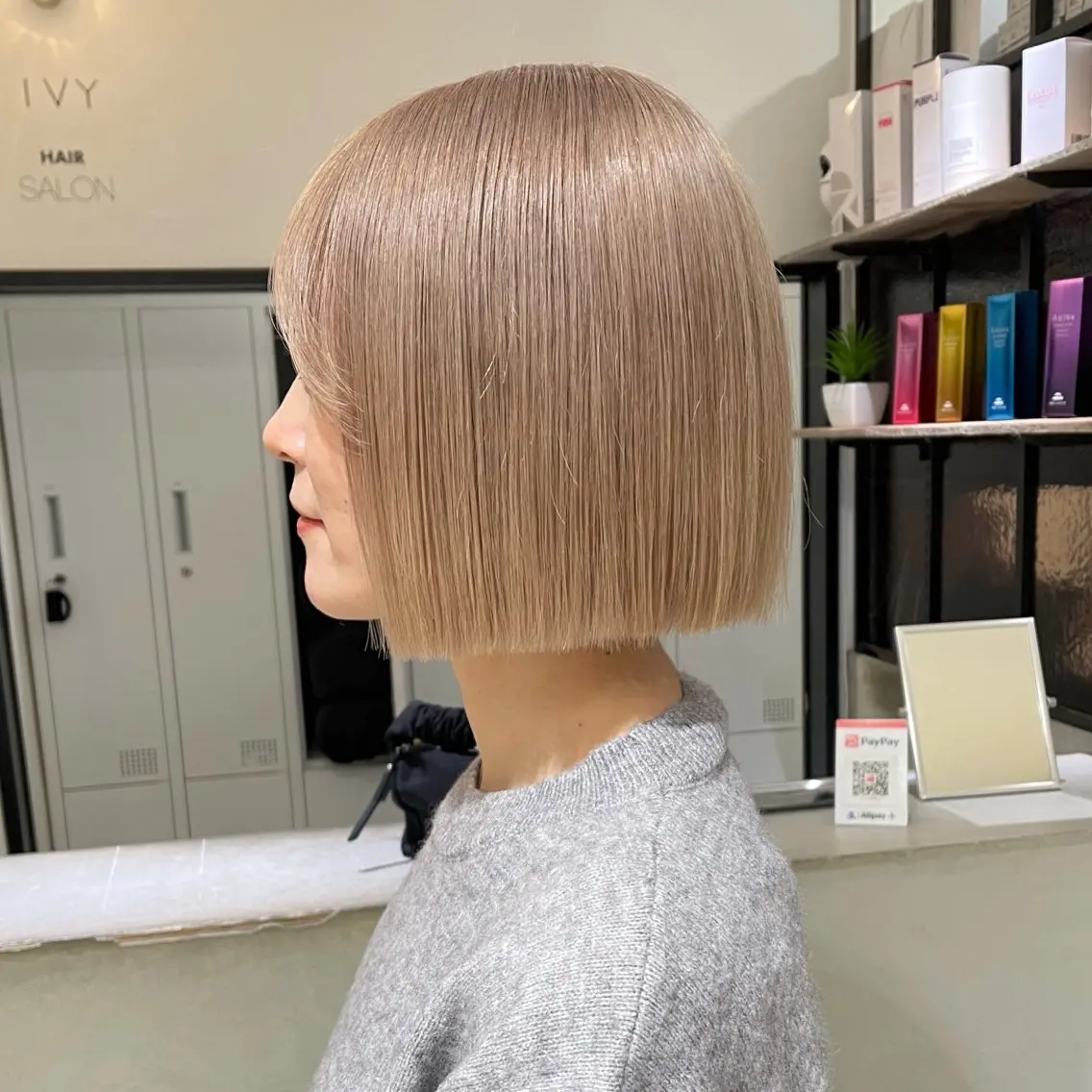ショート ボブ 似合わせカット トリートメント ボブ・韓国ヘア特化 美容師💕織茂ひかりのヘアスタイル
