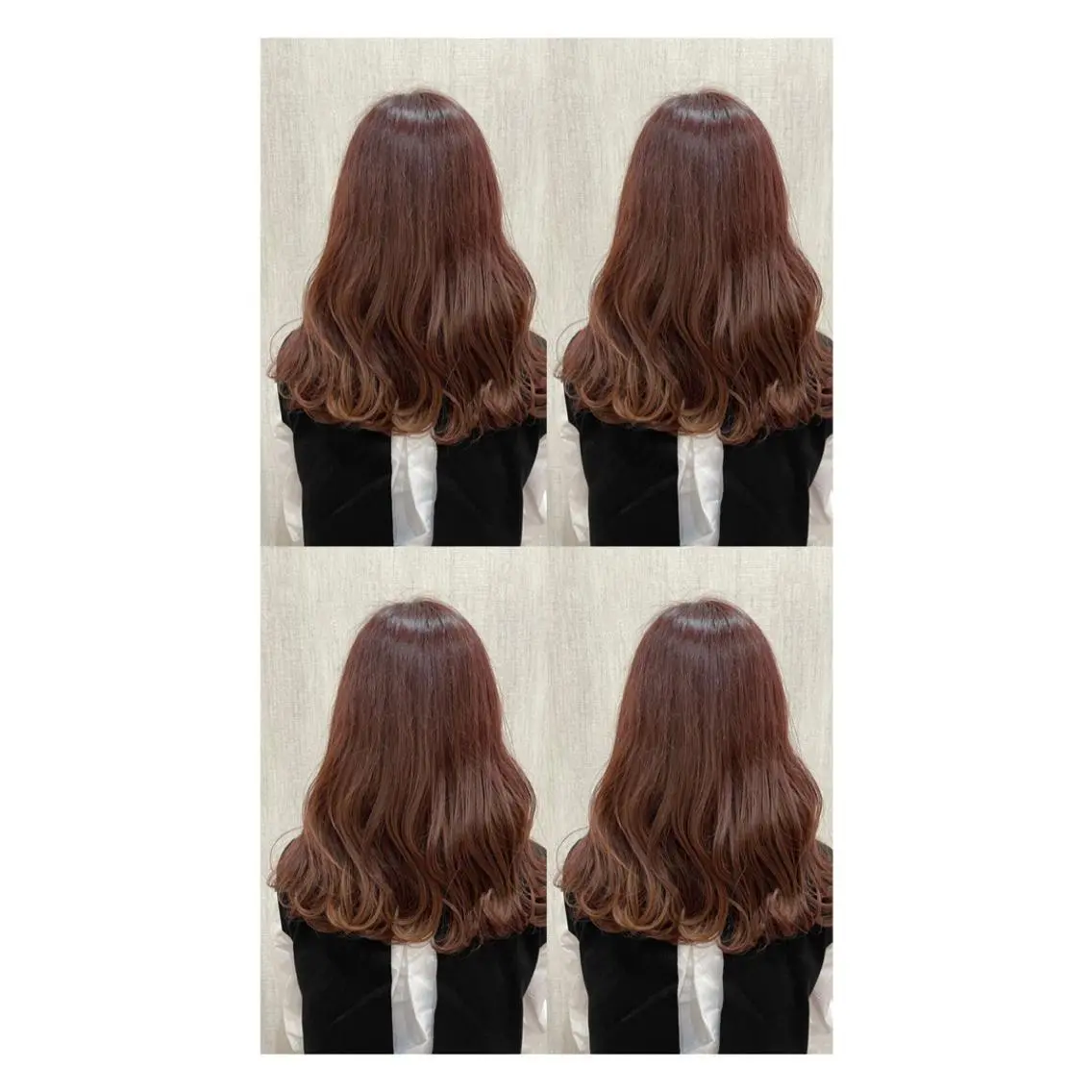 ミディアム カラー カット ヘアカラー トリートメント 店長✨レイヤー✖️ 髪質改善✖️韓国ヘアのヘアスタイル