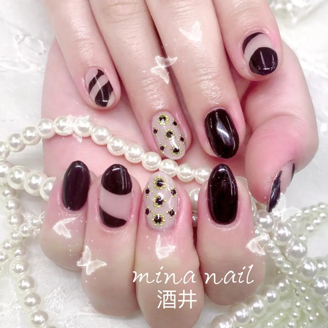 ネイル 🎀まゆ 🪽🐾のネイルデザイン