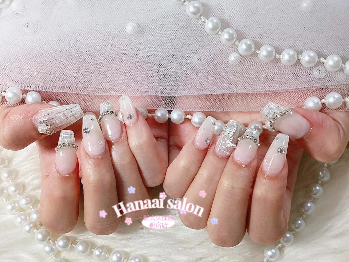 ネイル ハンドネイル Hanaai Salon新大久保店のネイルデザイン