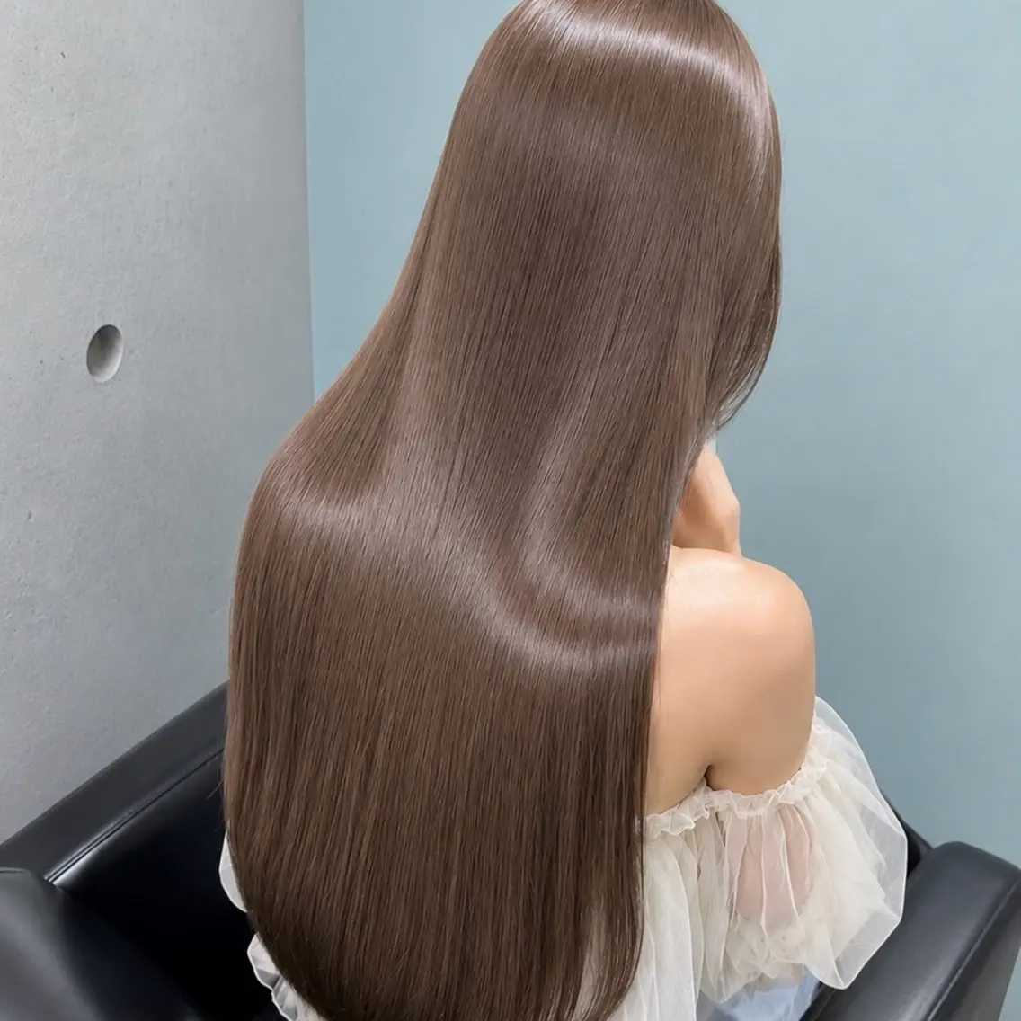 ロング カット 縮毛矯正 トリートメント 池袋/カラー特化🎨 ロング料金なし🩵のヘアスタイル