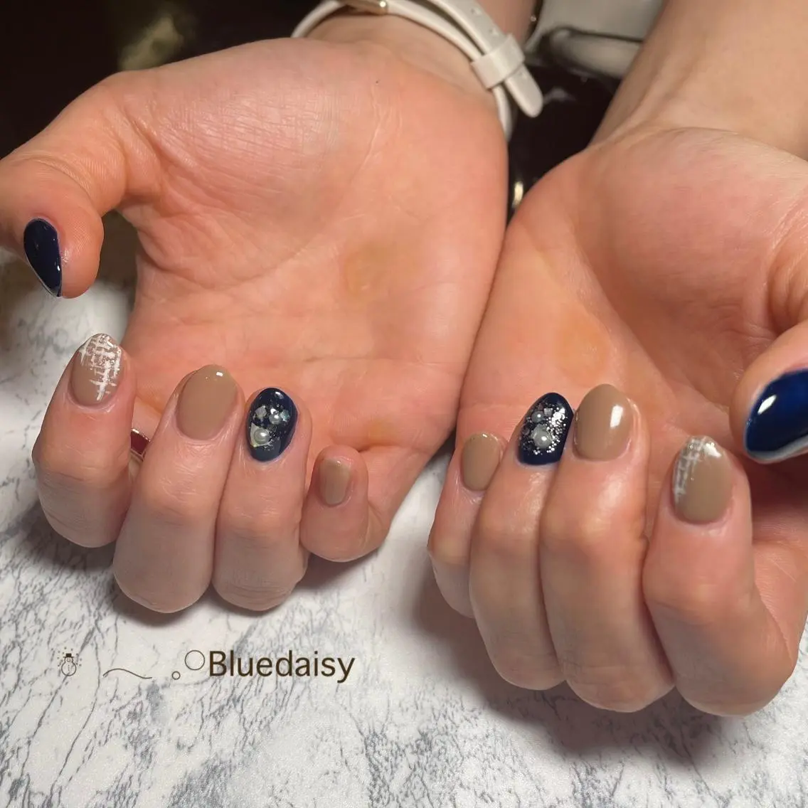 ネイル Blue daisy 栄本店のネイルデザイン