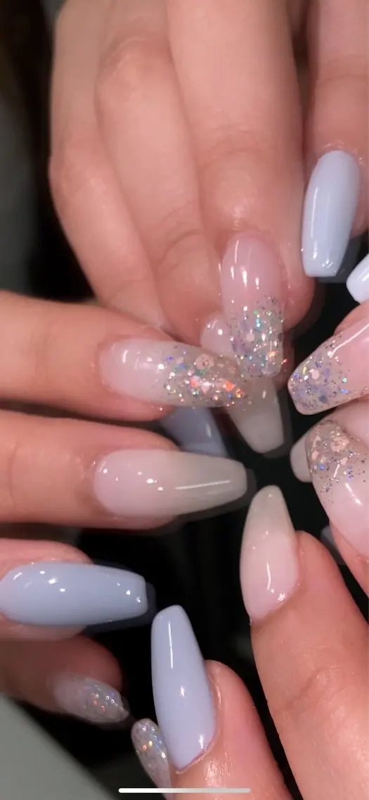 ネイル ハンドネイル 💎ラピスラズリ💎 RIONAのネイルデザイン