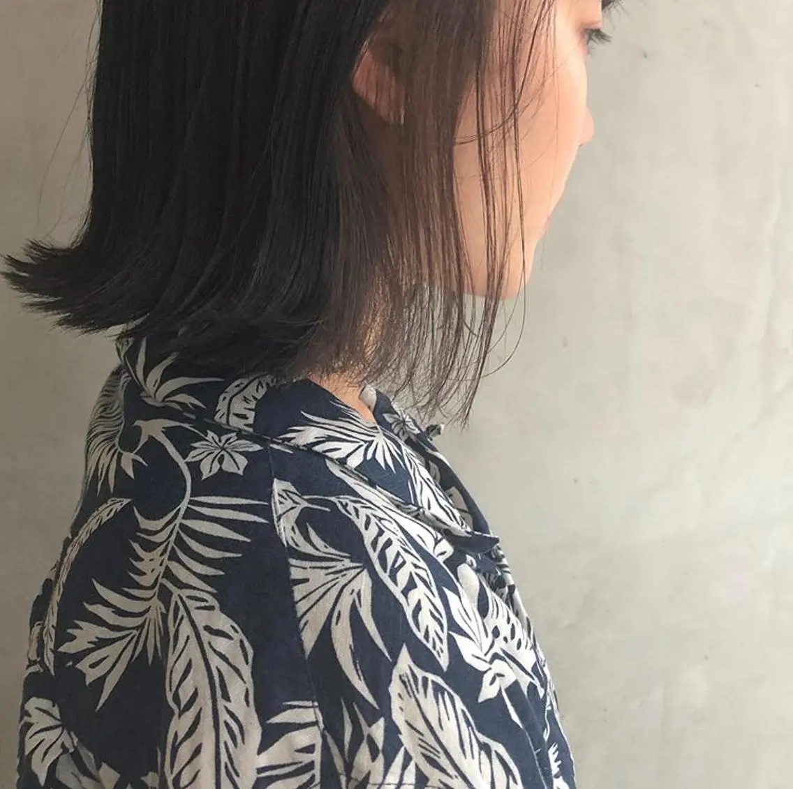 ミディアム カラー インナーカラー yajima Moemiのヘアスタイル