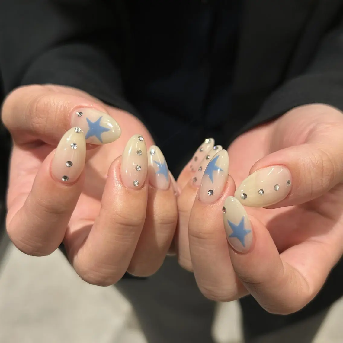 ネイル オーロラネイル ジェルネイル 氷ネイル・うるうるネイル 韓国ネイル ミラーネイル ハンドネイル nails TOKYOのネイルデザイン