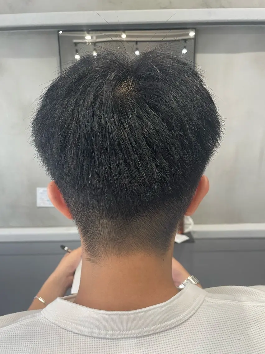メンズ メンズ就活ヘア ヘアカラー ヘッドスパ 吉田 凱翔のヘアスタイル