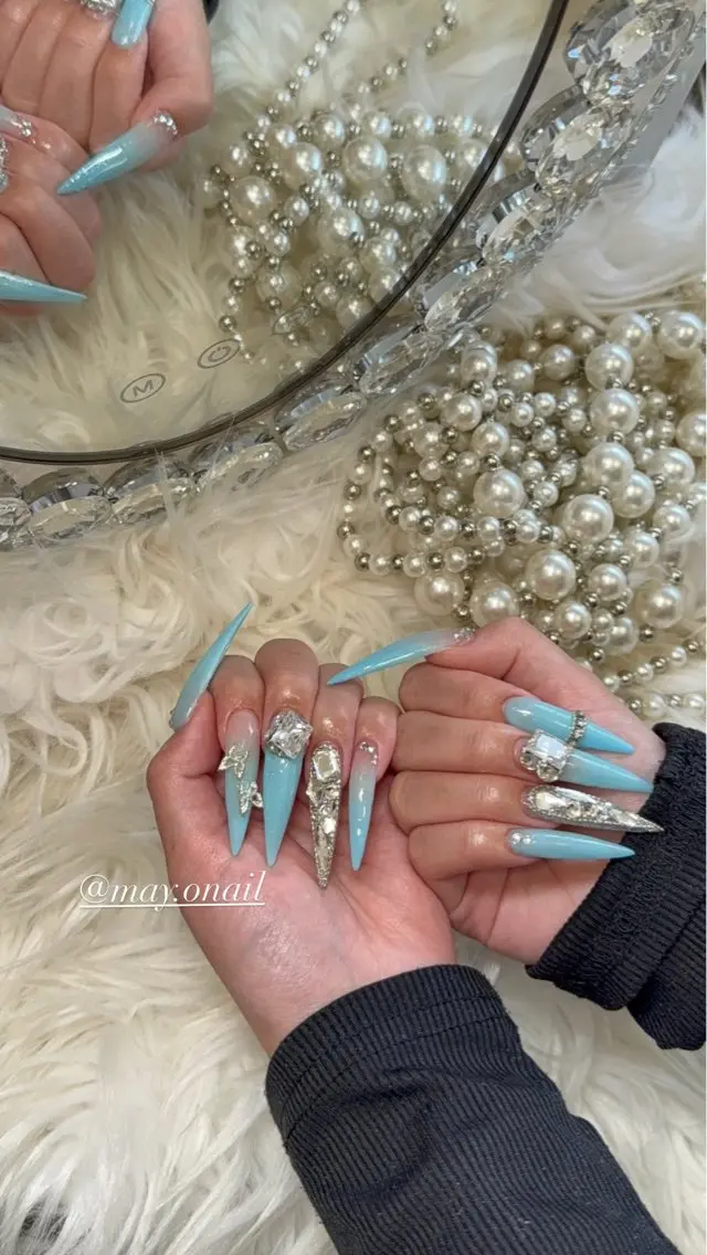 ハンドネイルモデル💅10本長さだしやり放題🫶🏽🩷の写真