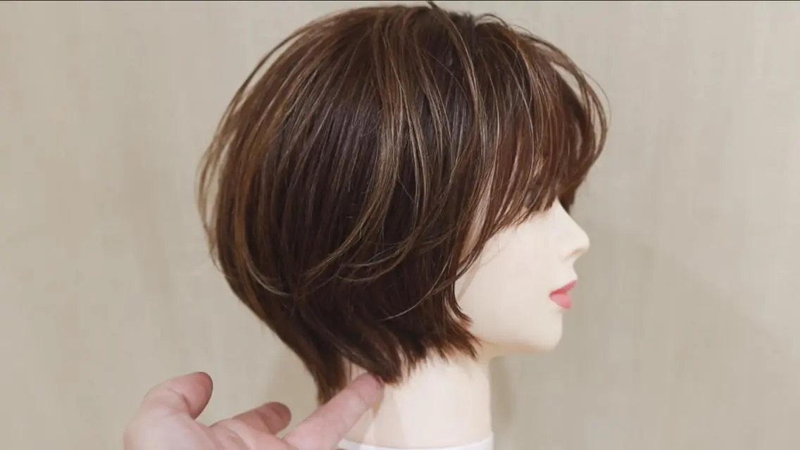 ショート 3Dハイライト ハイライト ウルフカット "オクムラ タクヤ"のヘアスタイル