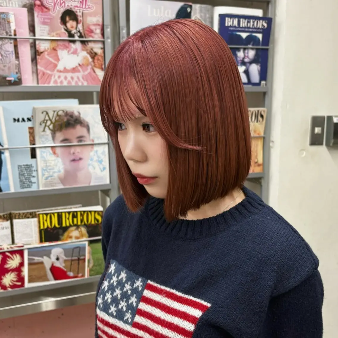 【ブリーチ練習モデル】ブリーチ＋フルカラーの写真