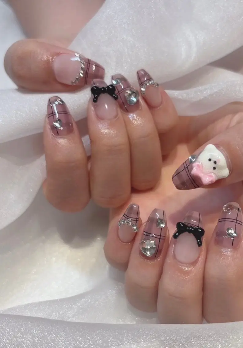 ネイル ジェルネイル パラジェル ネイルチップ NiJi Nailsのネイルデザイン