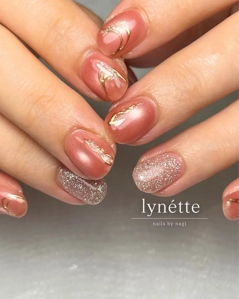 ネイル ニュアンスネイル lynétte 那覇ネイルサロンのネイルデザイン