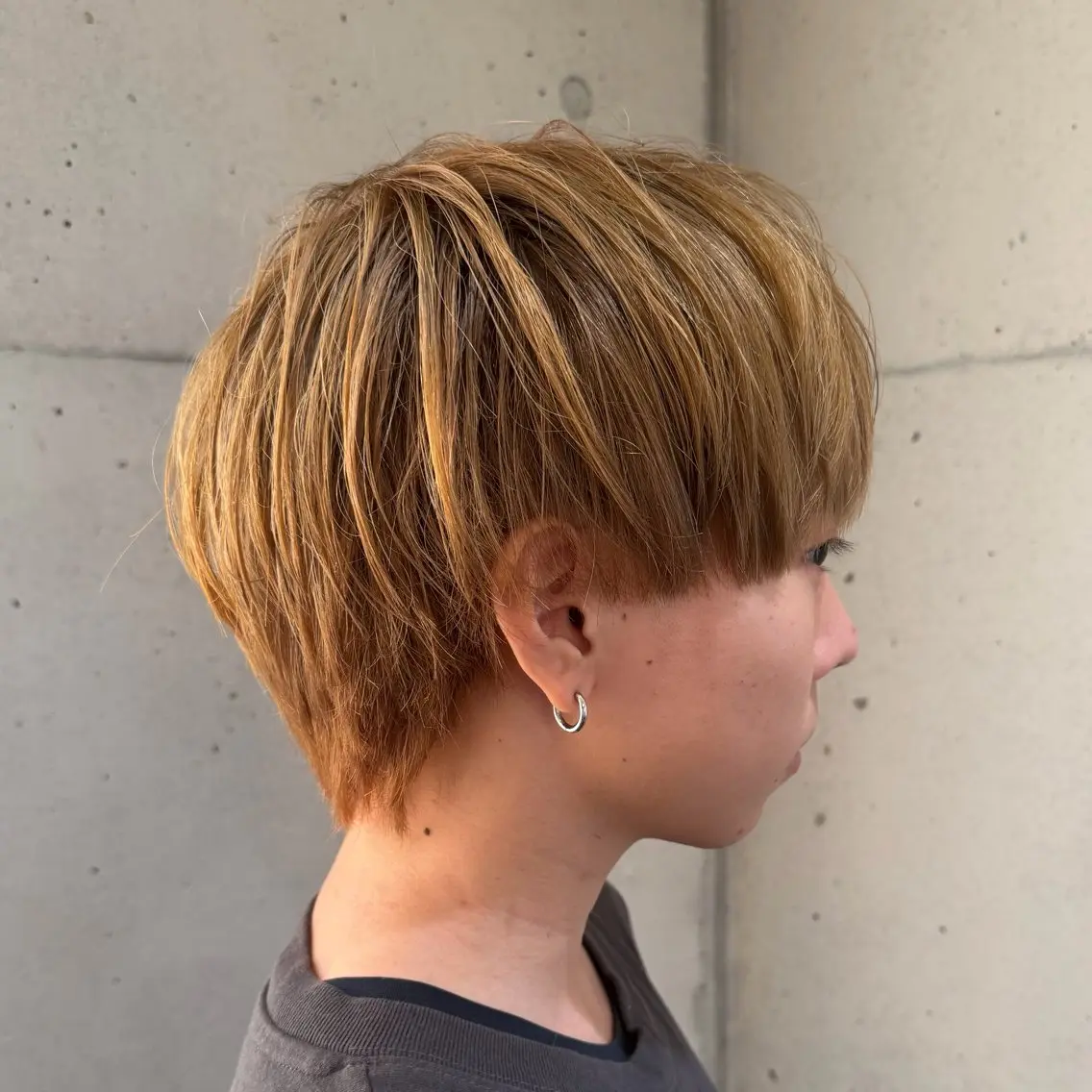🖤🔥👩🏻🦰かっこいい女子必見⚡️メンズライクカット✂️🪩の写真