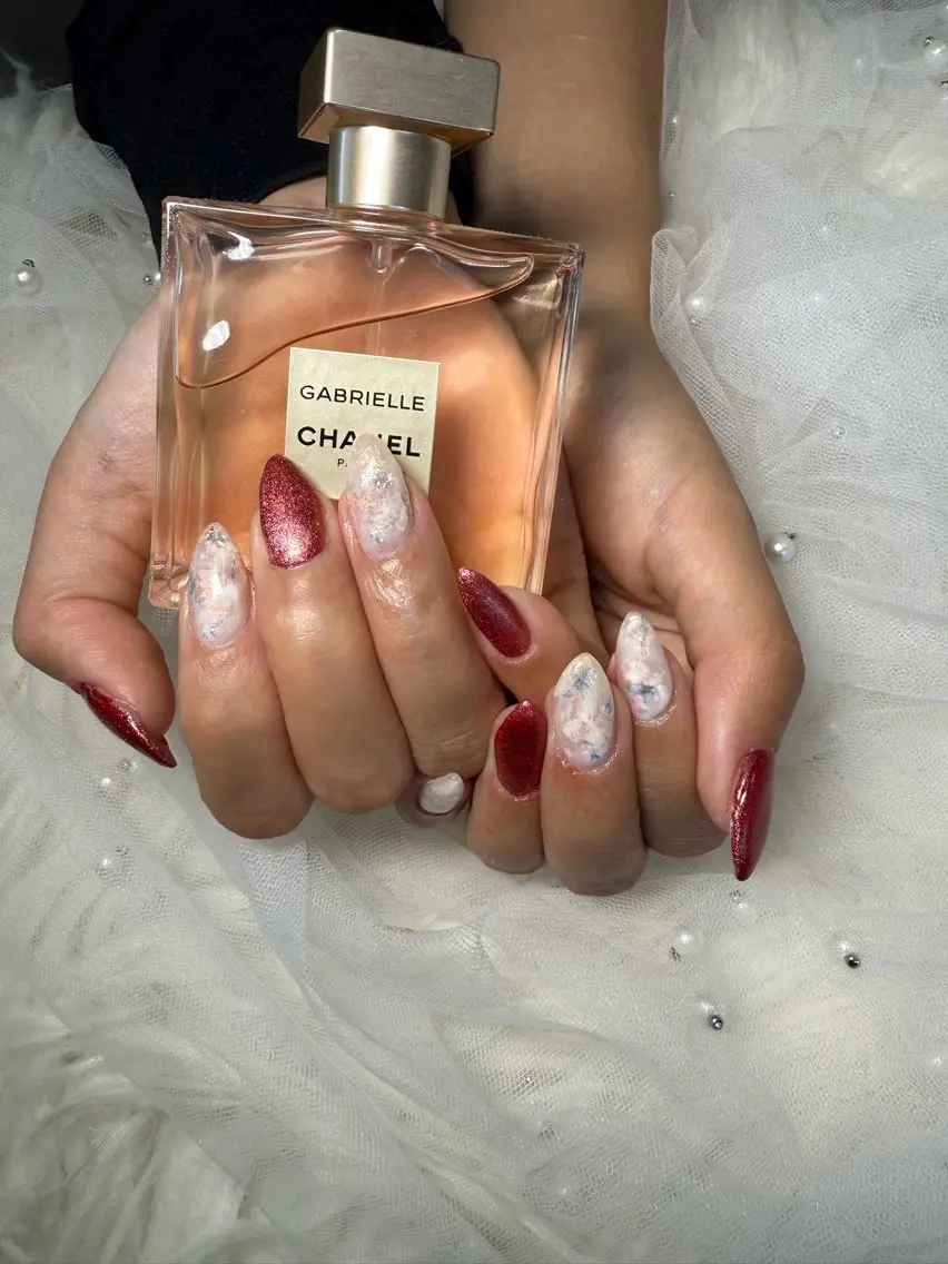 ネイル マグネットネイル ニュアンスネイル Mimi Nailのネイルデザイン