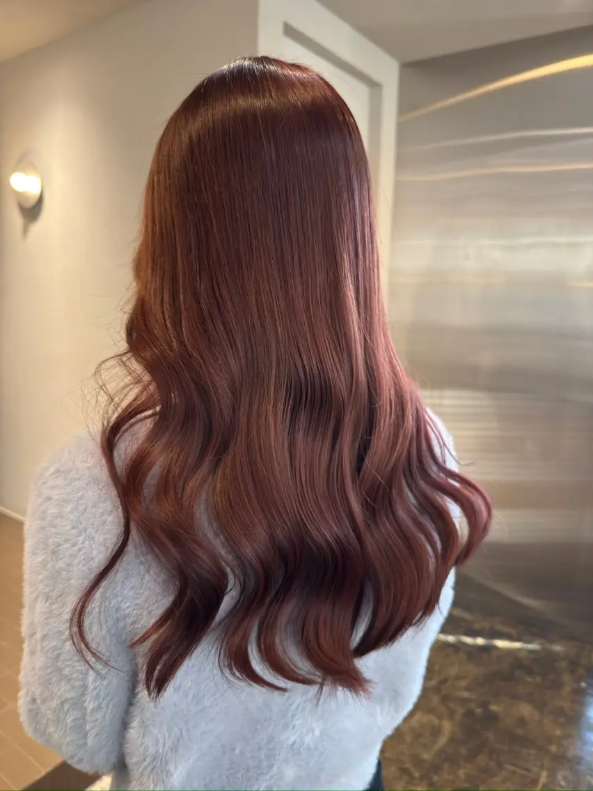 ロング カラー カット ヘアカラー RYOSUKE 天王寺のヘアスタイル