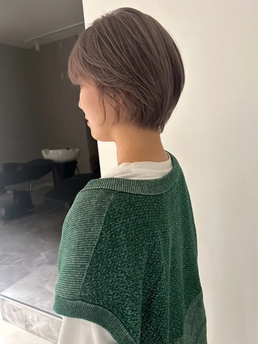ショート ショートヘア トリートメント けいと髪質改善 全年齢リピート多数のヘアスタイル