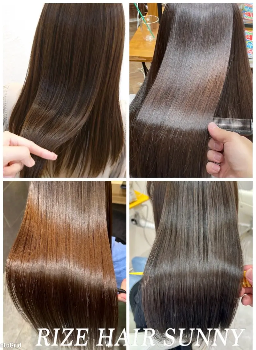 ロング RIZE HAIR SUNNY 竹ノ塚店のヘアスタイル