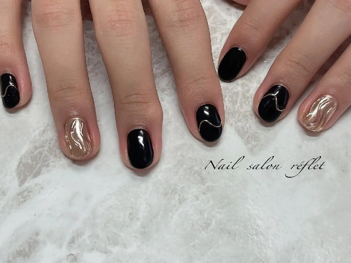 ネイル ハンドネイル Nailsalon Lebelのネイルデザイン