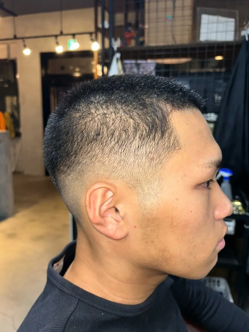 ショート メンズ 菅 大空翔のヘアスタイル